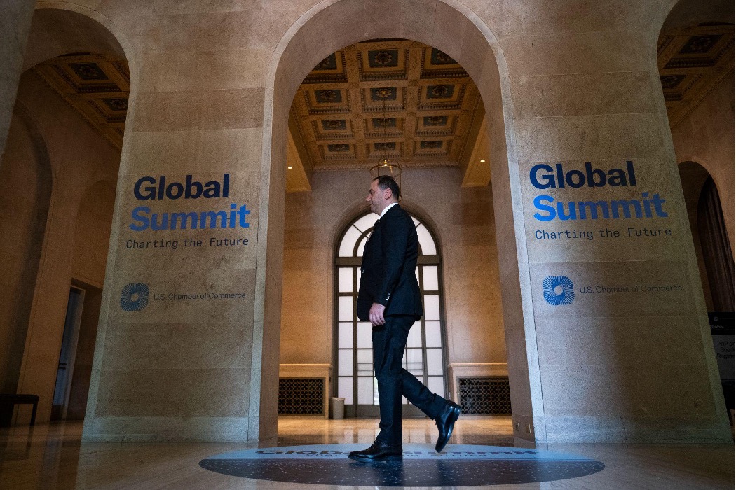 Hassan Dakhlallah aux Spring Meetings à Washington